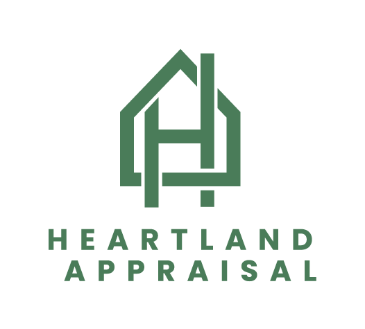 Heartland Appraisal green logo